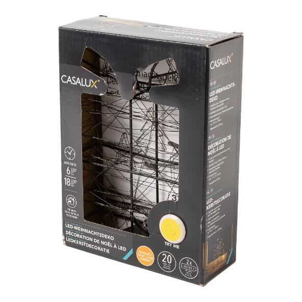 CASALUX(R) 				LED-Weihnachtsdekoration