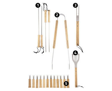 BBQ
ASSORTIMENT D'USTENSILES POUR BARBECUE