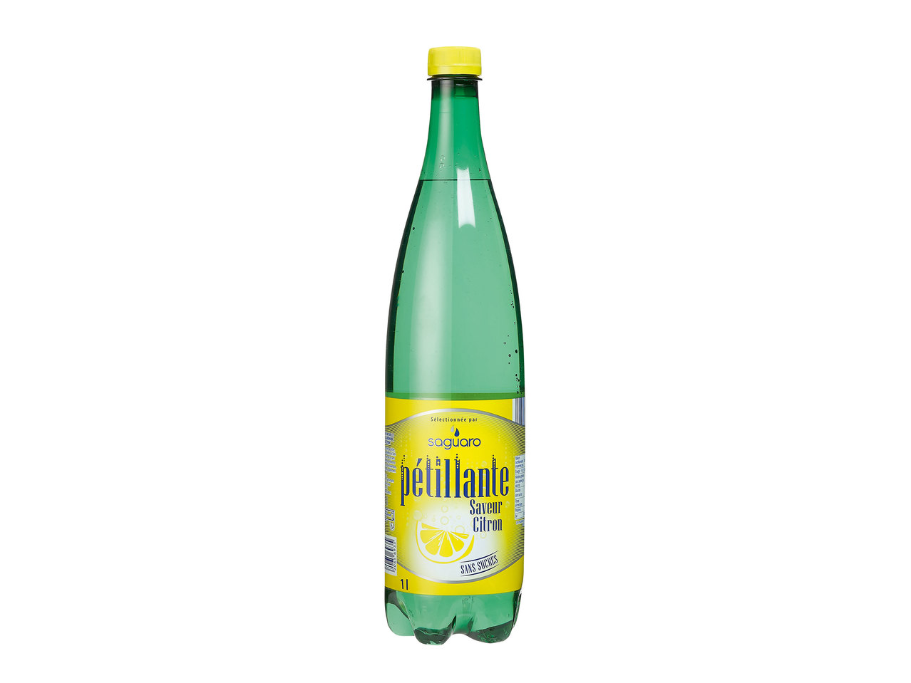 Eau minérale arôme citron