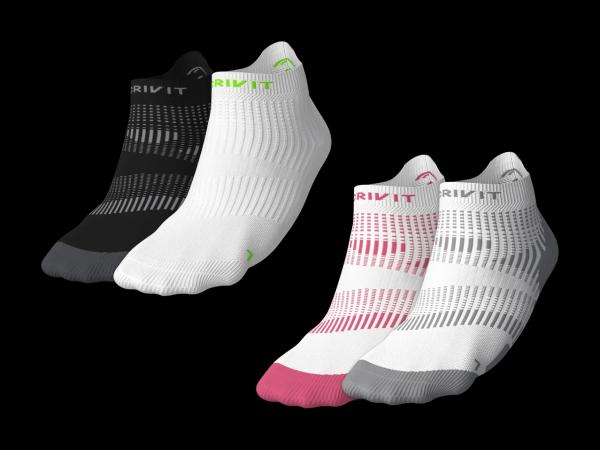 Damen/Herren Laufsocken, 2 Paar