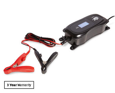 Car Battery Charger with Display