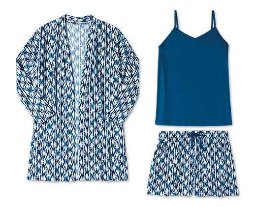 Serra Ladies 3 Piece Pajama Set