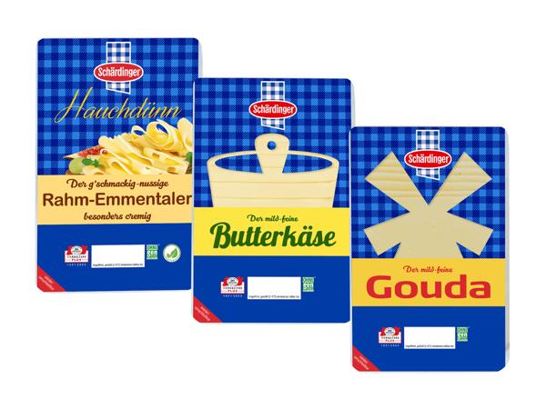 Käseaufschnitt