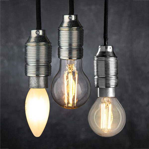 Filament-LED-Leuchtmittel 3er-Set