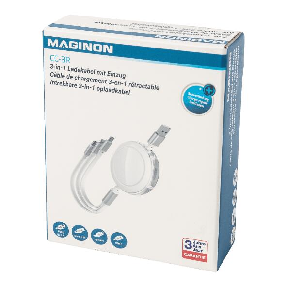 MAGINON(R) 				3-in-1-Ladekabel