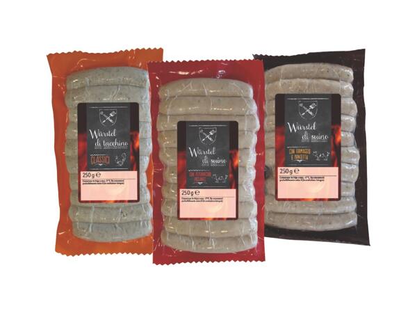 Pork or Turkey Sausages