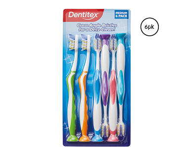 Family Toothbrushes 6pk