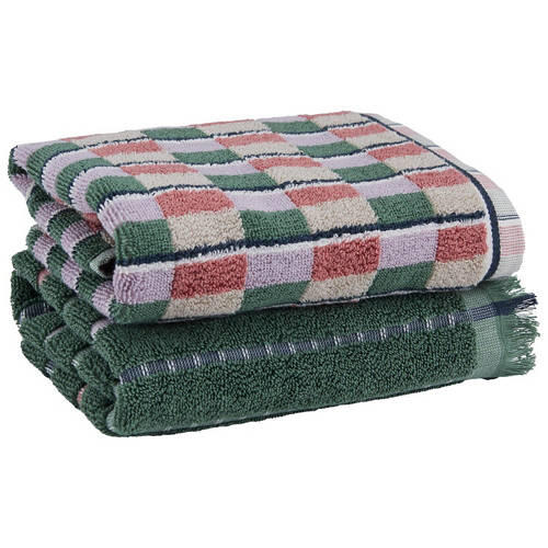 Designer Accent Australian Cotton Hand Towel 2 Pack