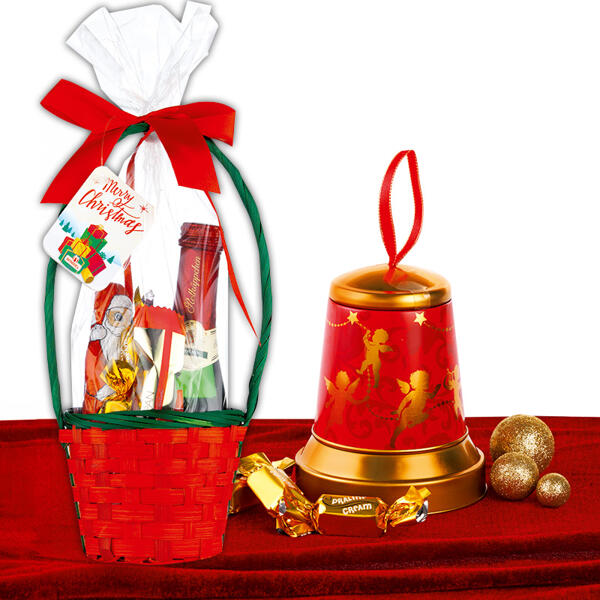 Geschenkkorb oder Glocken-Spieluhr