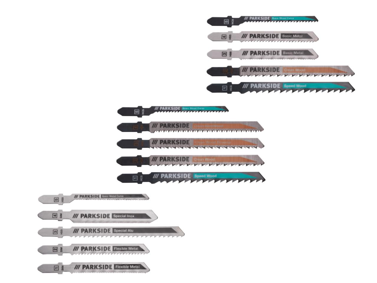 PARKSIDE Jigsaw Blade Set