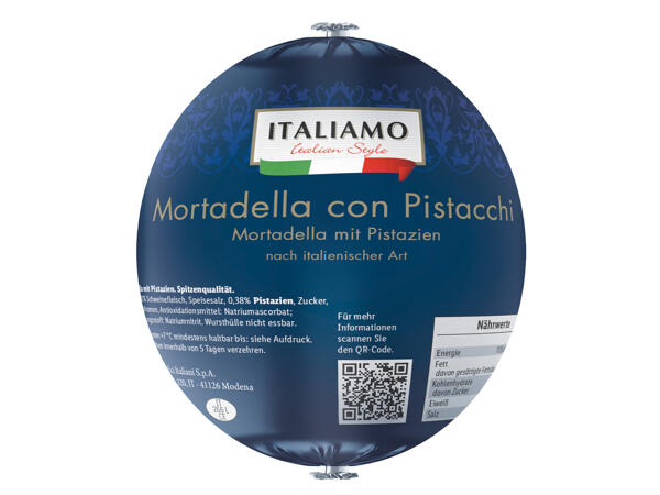 Mortadella con Pistacchi