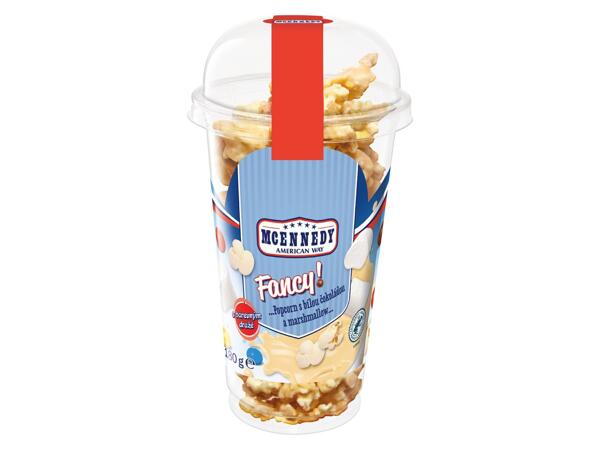 SLADKÝ POPCORN POLÉVANÝ ČOKOLÁDOU