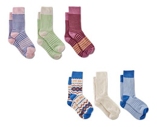 Royal Class/Serra 
 Men's or Ladies' 3-Pack Crew Socks