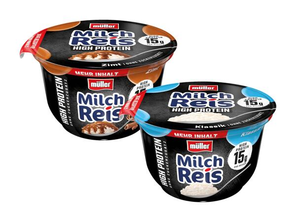 High Protein Milchreis