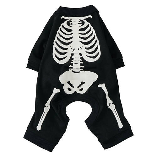Halloween Pet Pajamas - Skeleton, L