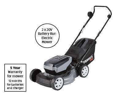 2 x 20V Brushless Steel Deck Mower