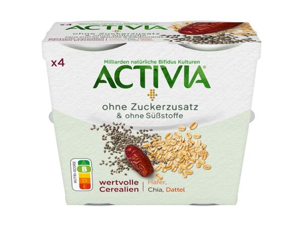 Yogourt Danone Activia sans sucre ajouté
