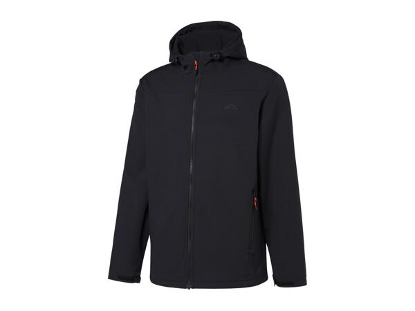 CRIVIT Men's Black Thermal Softshell Jacket