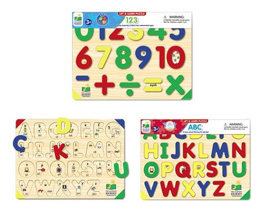 The Learning Journey 
 Lift & Learn Puzzle