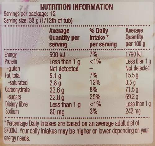 Vanilla Flavoured Frosting 400g