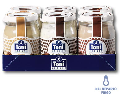 Yogurt in vasetto di vetro