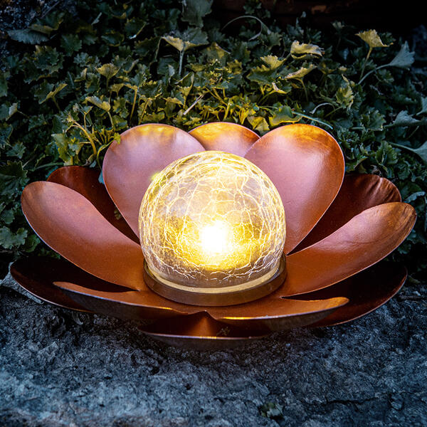 LED-Solar-Lotusblume 20 cm
