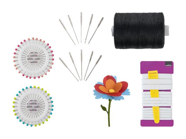Assortiments d'articles de couture