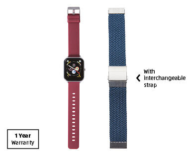 Smart Watch with Interchangeable Strap