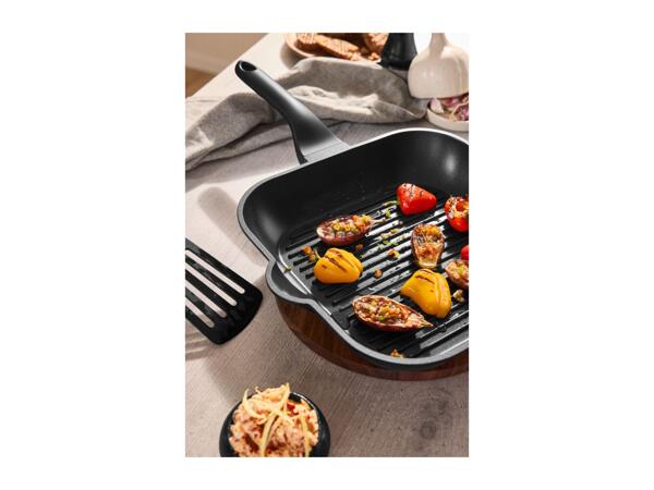 Silvercrest Cast Aluminium Griddle Pan
