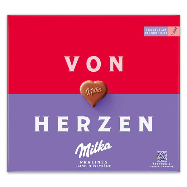 Sag es mit Pralinés