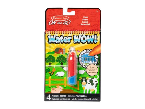 Melissa & Doug Water Wow! Colouring Book - Farm