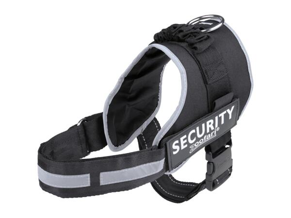 Zoofari Black Dog Harness
