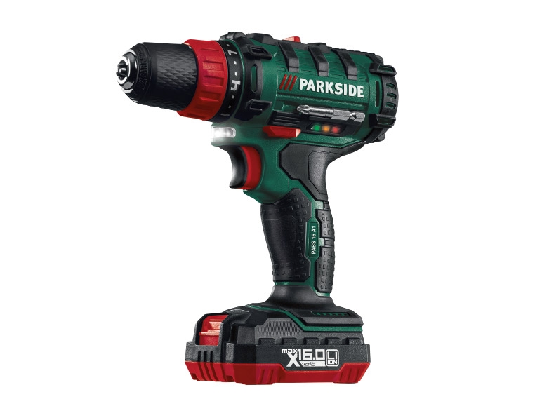 PARKSIDE 16V Lithium-Ion Cordless Drill