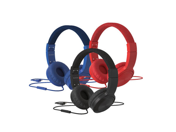 Hörlurar on-ear med mikrofonfunktion