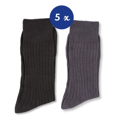 Chaussettes pour hommes, 5 paires