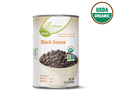 SimplyNature Organic Black Beans