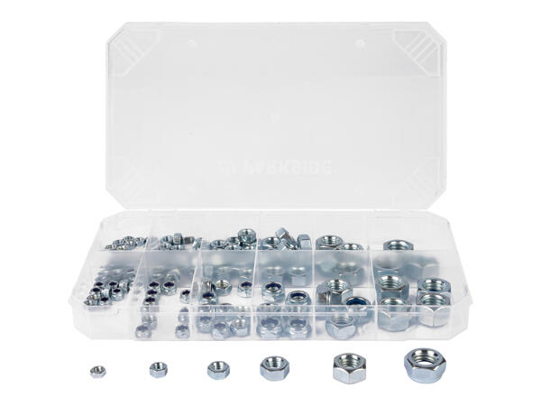 Assorted Hooks, Washers or Hex Nuts