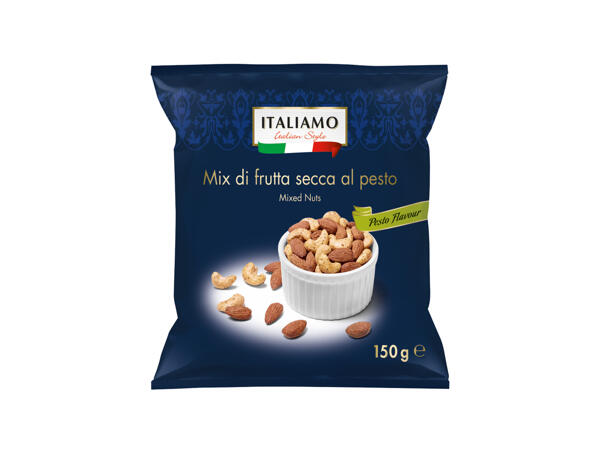 Nötter med pestosmak