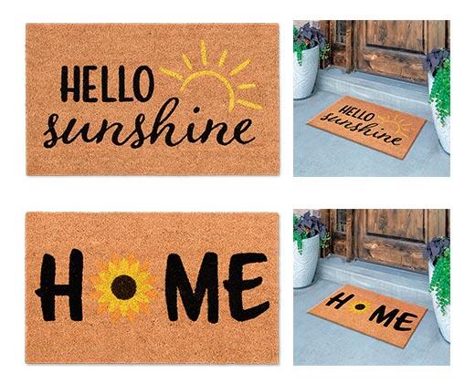 Huntington Home Summer Coir Mat