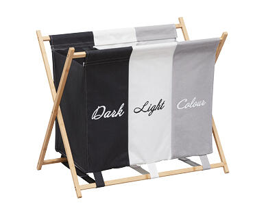 Laundry Sorting Hamper 3 Section
