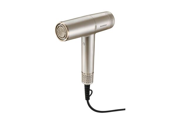 Hair dryer with brushless motor
