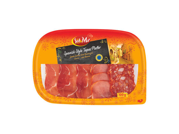 SPANISH MEAT TAPAS PLATTER