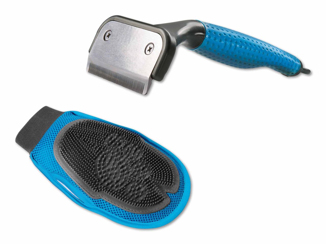 Peigne pour sous-poil/ gant de brossage
