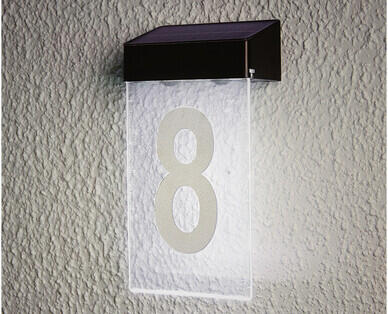 Solar House Numbers