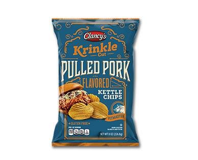 Clancy's Pulled Pork Krinkle Cut Kettle Chips