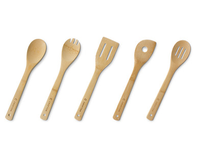Crofton 5-Piece Bamboo Utensil Set
