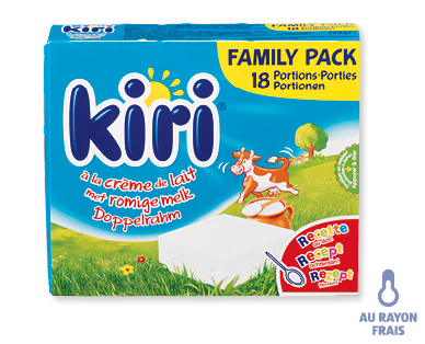 Fromage à tartiner double crème KIRI(R)