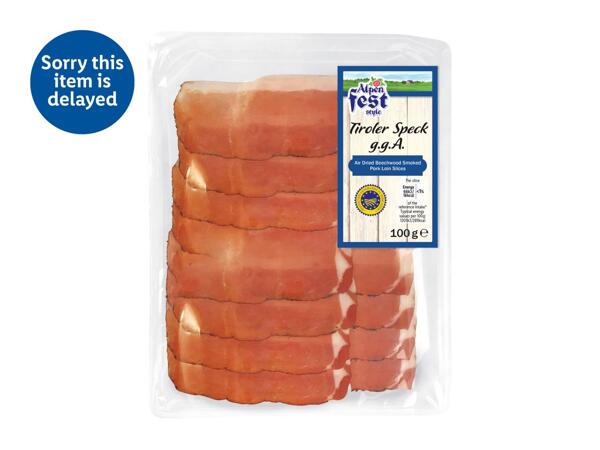 Alpenfest Südtiroler Air Dried Beechwood Smoked Ham