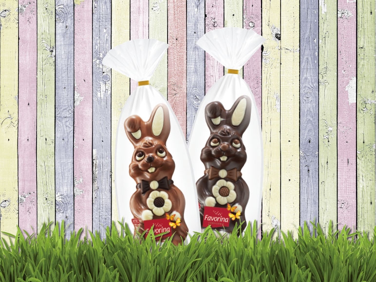 Lapin de Pâques du confiseur