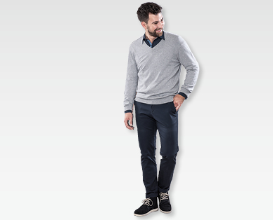 Pantalone da uomo modello chino HANBURY